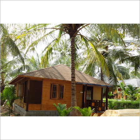 Wooden Bungalow House