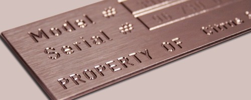 Cnc Metal Engraving