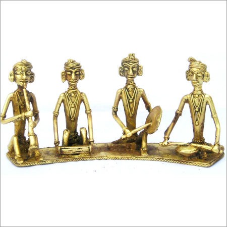 Brass Bastar Art Statue