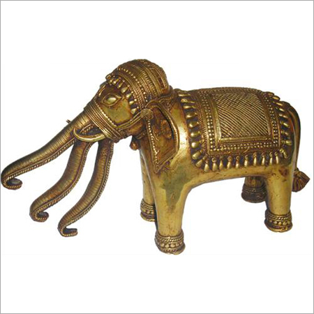 Three Trunk Elephant Statue