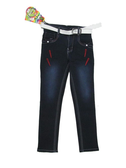 Denim Jeans - Cotton Blend, Sizes 26x30 & 32x40, Blue | Zipper Fly, Durable Denim, Stylish Design, Comfortable Fit, 5 Pockets, Regular Fit, Standard Waist