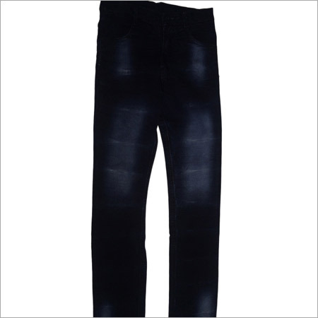 Denim Jeans - Cotton Blend, Sizes 22X30 & 32X40, Black | Zipper Fly, Durable Denim, Stylish Design, Comfortable Fit