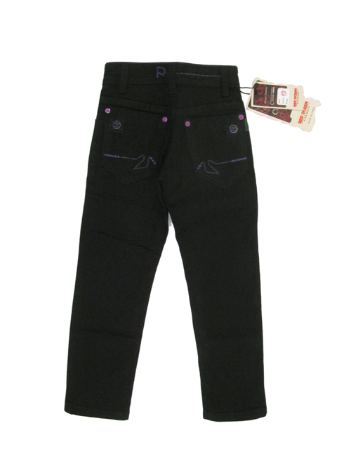BLACK JEANS - Cotton Blend, Sizes 26x30 & 32x40, Black | Durable Denim, Classic Style, Comfortable Fit, Straight Leg