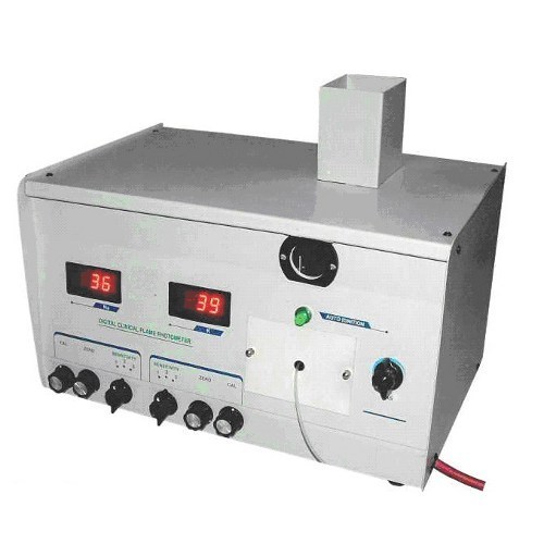 Flame Photometer - Metal/Plastic 40x30x20 cm 0-100 ppm Measurement Range | Durable Design Easy Operation Precise Readings Reliable Results Simple Setup