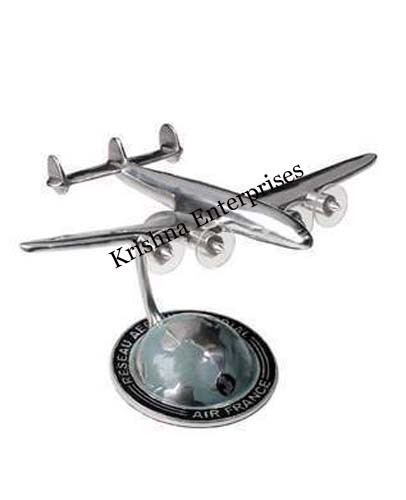Decor Aeroplane With Half Globe