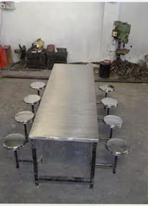 Stainless Steel Dining Table