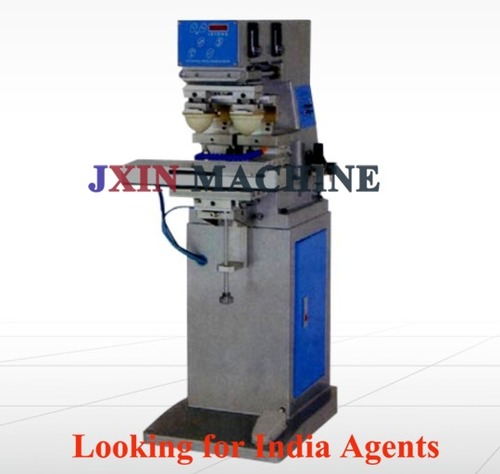 Di-chromatic Shuttle Pad Printing Machine