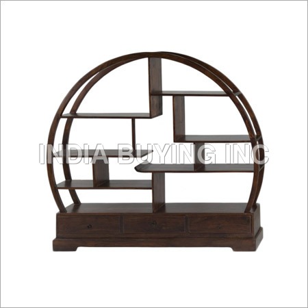 Wooden Rack with Drawers