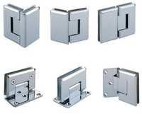 Wall To Glass Hinge((Zinc)