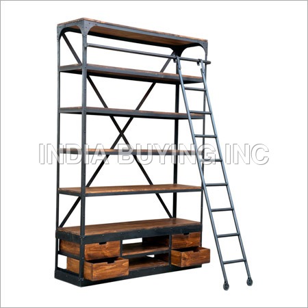 Steel Library Book Rack