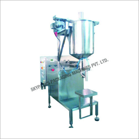 Semi Automatic Cut Mango Pickle Filling Machine