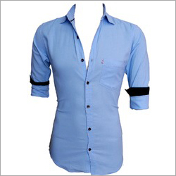 Mens Navy Blue Casual Shirts