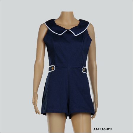 Peter Pan Collar Short Dress