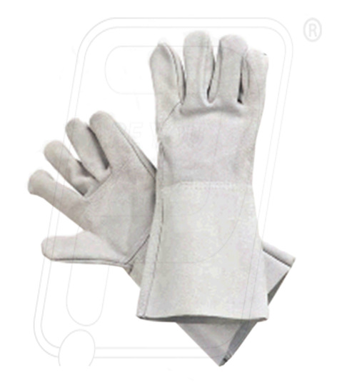 Industrial Leather Hand Gloves