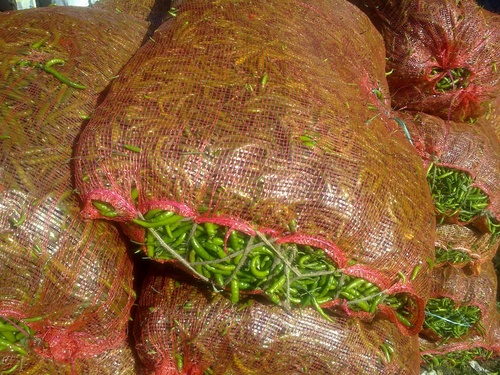 Green Chillies Leno Bags