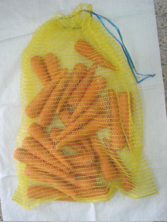 Carrot Raschel Bag