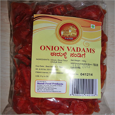 Onion Vadams