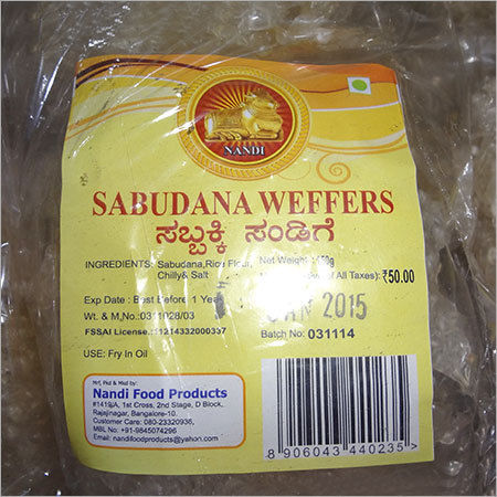 Sabudana Papad