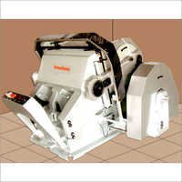 Krishna Heavy Duty Platen Punching Machine - Electric Drive, 220-440 Volt, White Color | Automatic Operation, Safety Devices, Micron Impression Adjustment, Centralized Lubrication, Sheet Counter