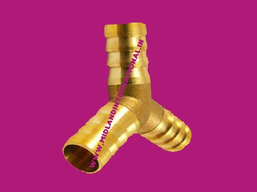 Brass Hose Y Joint