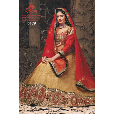 Designer Embroidered Lehenga