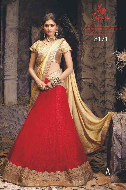 Designer Embroidered Lehenga