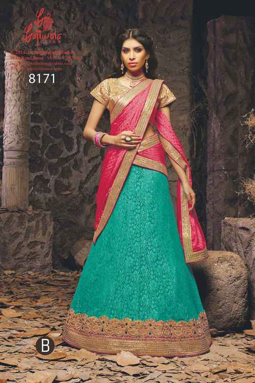 Designer Embroidered Lehenga