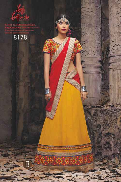 Designer Embroidered Lehenga