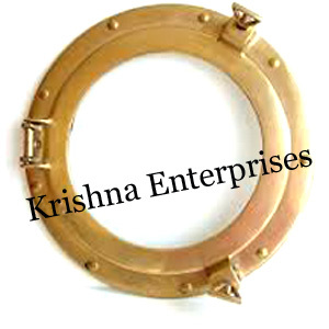 Antique Porthole Mirror