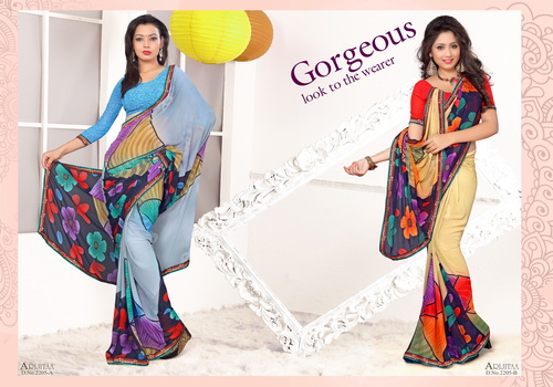 Silk Synthetic Sarees