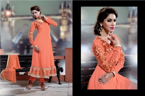Semi-Stitch Salwar Kameez