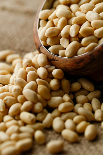 Light Roasted Blanched Peanuts Kernels Whole
