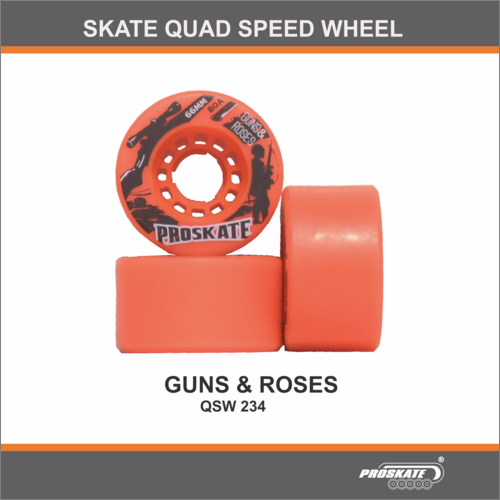Proskate Guns & Roses Wheel Combo