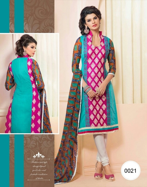 chanderi brasso suit