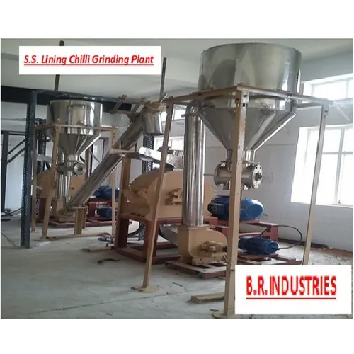 S.S. Lining Chilli Grinding Plant S.S. Lining Chilli Grinding Plant