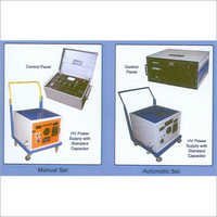 Capacitance & Tan- Delta Test Set Up