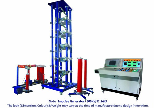 High Voltage Impulse Test Set Up