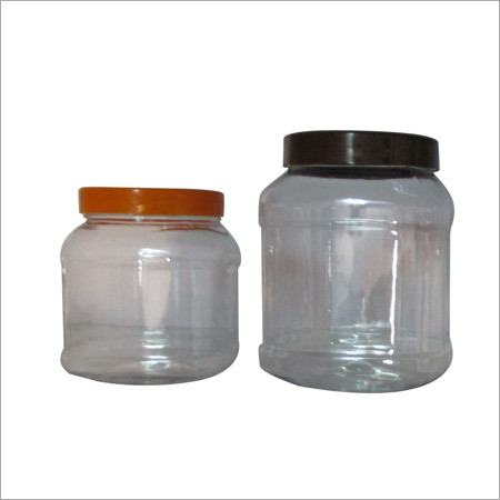 Flat Plastic Cream Jar