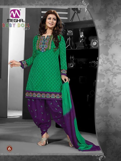 Casual Patiyala Readymade Suit
