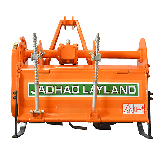 Rotavator Machine - Color: Orange