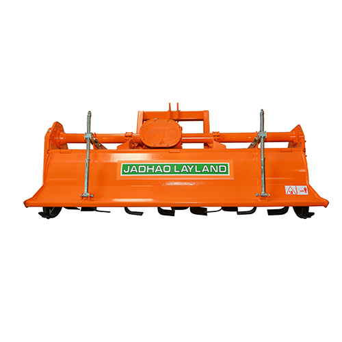 Farm Rotavator Machine - Color: Orange