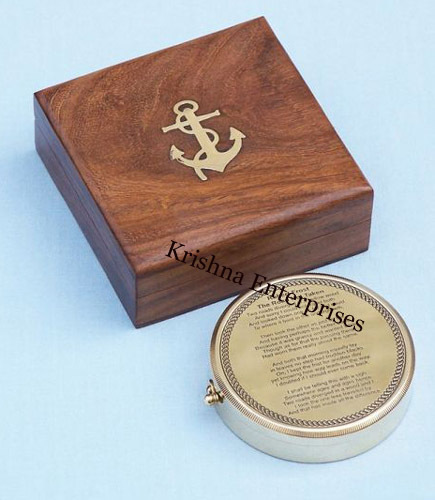 Robert Frost Compass With Box