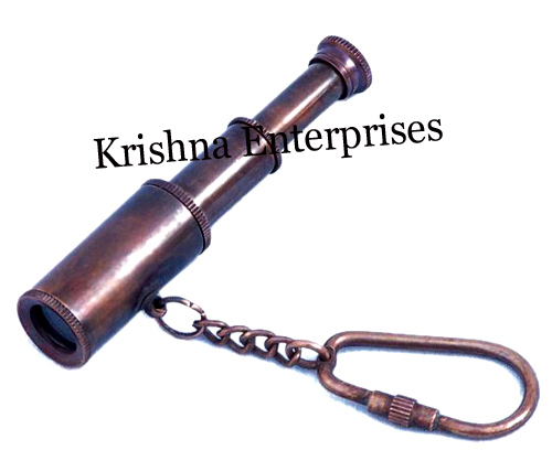 Antique Telescope Key Chain