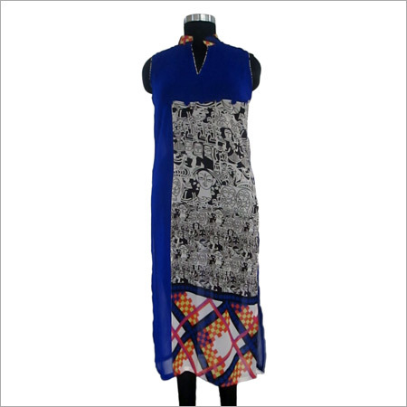 Sleevles Kurti