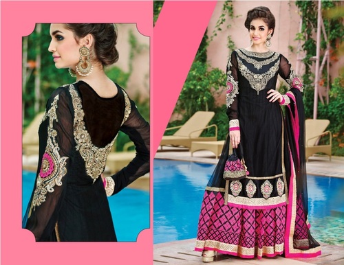 Divine Semi-Stitched Dress