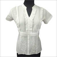White Ladies Fashionable Shirts