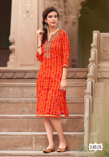 Multi Party Wear Kurti
