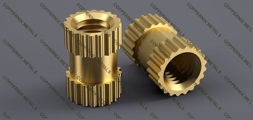 Brass Round Knurled Inserts