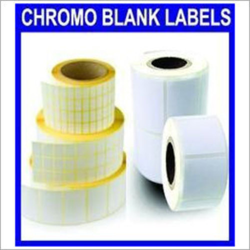 Chromo Blank Die Cut Labels