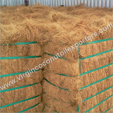 Coconut Coir Fiber - Coconut Husk Material, Brown Color | Aeration, Eco-Friendly, Moisture Retention, Bacteria & Fungus Resistant, Soil Amendment